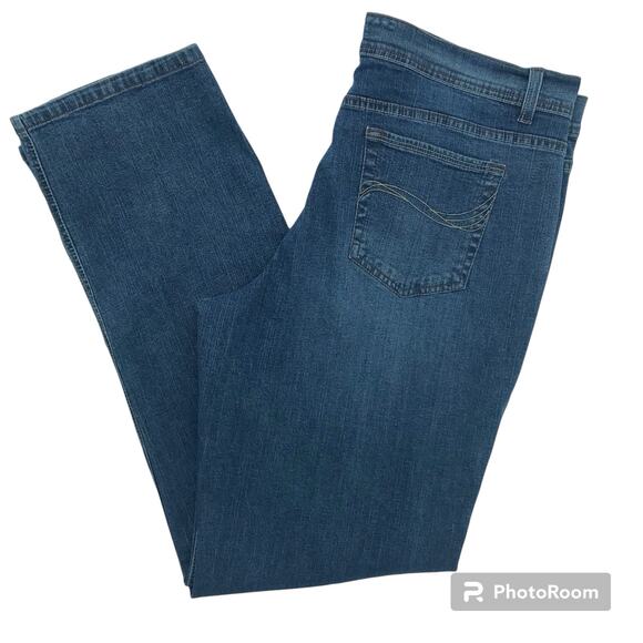 CHARTER CLUB JEANS Straight Leg Medium Wash Jeans  | Size 16 - Picture 1 of 7